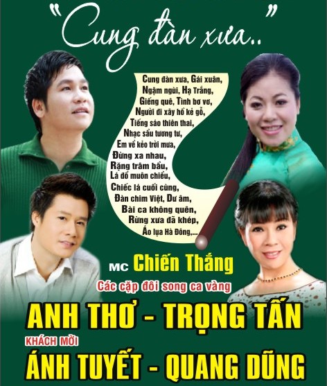 Đêm nhạc tiền chiến đặc biệt “Cung đàn xưa”